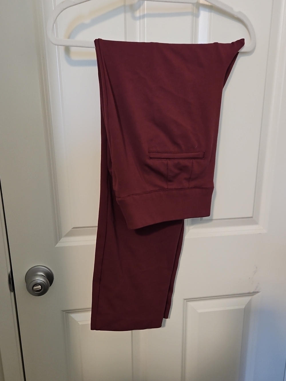 Lane Bryant Deep Maroon Pull-on Pants